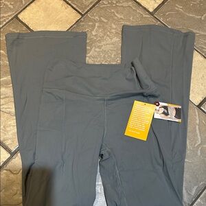 New Avia flare Gray Yoga Pants leggings